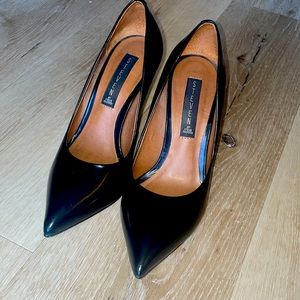 Steven by Steve Madden Vala Pump - black leather